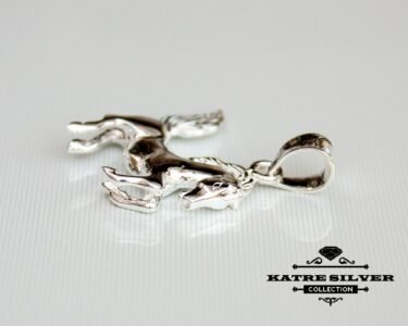 Prancing Horse, Horse Lover Charm, Silver Horse Charm, Silver Horse Pendant, Horse Necklace, Horse Lover Gift, Horse Pendant, Horse Charm - Image 6