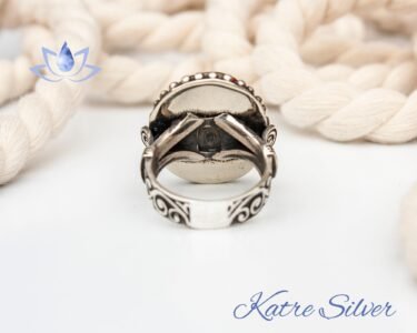 Natural Baltic Amber Ring, Beauty of Nature, Historical Fossil, Perfect Amber Gift For Unisex, Sterling Silver Ring, Beautiful Stone Gift - Image 8