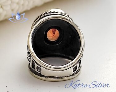 Best Sultanite Ring for Men 925 Sterling Silver – Color Changing Diaspore Ottoman Ring, Handmade Turkish Statement Jewelry Gift for Him - Image 7