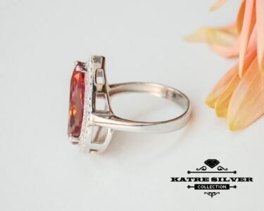 Color Change Diaspore Teardrop Ring, Diaspore Ring, Color Change Ring, Turkish Ring, Silver Women Ring, 925 Silver Ring, Statement Ring - Image 8