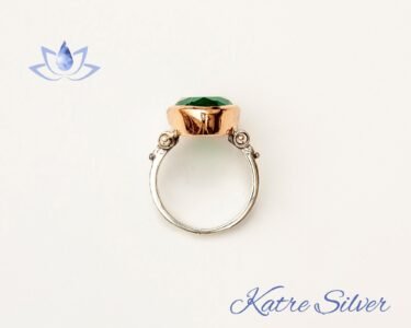 Best Paraiba Tourmaline Ring 925 Sterling Silver – Faceted Blue Green Gemstone Solitaire Ring, Handmade Luxury Jewelry Gift for Her - Image 9