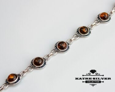 Natural Baltic Amber Bracelet, Genuine Baltic Amber Jewelry, Amber Sterling Silver Bracelet, Women's Jewelry, Romantic Stone Gift - Image 6