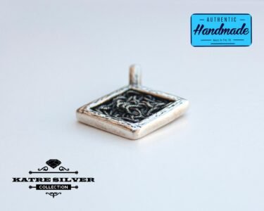 Wire Weave Pendant, Wire Wrap Pendant, Wire Wrapped, Wire Wrap Jewelry, Silver Pendant, Wire Wrap Necklace, Handmade Pendant, One of a Kind - Image 8