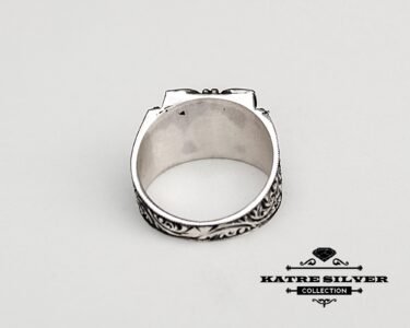 Vintage Black Solitaire Turkish Ring, Ottoman Ring, Black Stone Ring, Handmade Ring, Boho Ring, Gift Ring, Designer Ring, Statement - Image 8