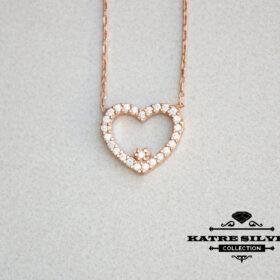 Tiny Heart Necklace, Dainty Heart, Heart Necklace, Heart Pendant, Heart Jewelry, Love Necklace, Silver Heart Pendant, Gold Heart Necklace