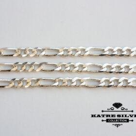 Silver Figaro Link Chain Men, Figaro Chains, Figaro Necklace, Figaro Chain, Solid Silver Chain, Chain Necklace, Necklace Chain, Mens Chain