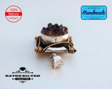 Raw Amethyst Pendant, Rough Amethyst, Raw Amethyst, Amethyst Pendant, Amethyst Jewelry, Purple Pendant, Amethyst Gemstone, Silver Pendant - Image 10