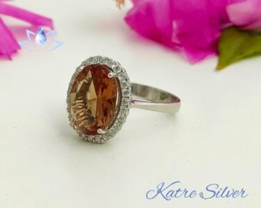 Best Color Changing Sultanite Halo Ring 925 Sterling Silver – Handmade Diaspore Engagement Promise Ring, Turkish Gemstone Gift for Her - Image 5