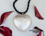 Shell Heart Pendant, Shell Heart, Heart Shell, Sea Shell Pendant, Heart Pendant, Shell Pendant, Heart Necklace, Shell Necklace - Image 9