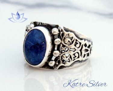 Mens Tanzanite Ring, Blue Tanzanite, Mens Birthstone Ring, Magnificent Sapphire, Genuine Tanzanite, Men's Ring, Gift for Him - Image 5