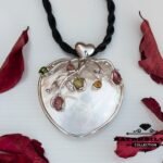 Shell Heart Pendant, Shell Heart, Heart Shell, Sea Shell Pendant, Heart Pendant, Shell Pendant, Heart Necklace, Shell Necklace