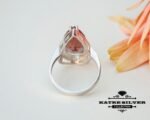 Color Change Diaspore Teardrop Ring, Diaspore Ring, Color Change Ring, Turkish Ring, Silver Women Ring, 925 Silver Ring, Statement Ring - Image 10
