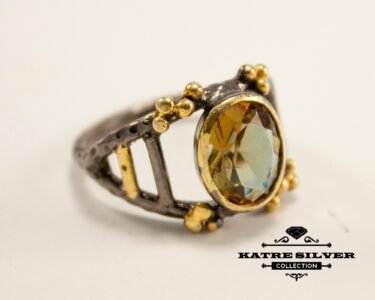 Diaspore Ring Silver 925 – Handmade Turkish Color Changing Gemstone Solitaire Statement Ring Gift for Her - Image 3