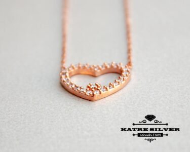 Tiny Heart Necklace, Dainty Heart, Heart Necklace, Heart Pendant, Heart Jewelry, Love Necklace, Silver Heart Pendant, Gold Heart Necklace - Image 3