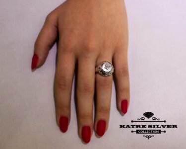 Unique Womens Butterfly White Shell Ring, Handmade Ring, Designer Ring, Anniversary Ring, Women Ring, Shell Ring, White Ring, Butterfly Ring - Image 5