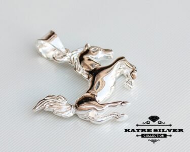 Prancing Horse, Horse Lover Charm, Silver Horse Charm, Silver Horse Pendant, Horse Necklace, Horse Lover Gift, Horse Pendant, Horse Charm - Image 4