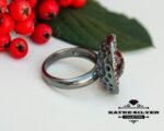 Sultanite Color Change Ring, Turkish Ring, Handmade Woman Ring, Womens Silver Ring, Handmade Silver Ring, Woman Silver Ring, Solitaire Ring - Image 8