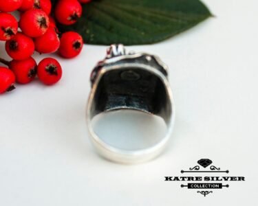 Unique Womens Natural Emerald Ring, Handmade Ring, Designer Ring, Anniversary Ring, Women Ring, Beautiful Ring, Gift Ring, Green Ring - Image 7