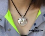 Shell Heart Pendant, Shell Heart, Heart Shell, Sea Shell Pendant, Heart Pendant, Shell Pendant, Heart Necklace, Shell Necklace - Image 2