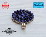 Unique Blue, Silver Necklace, Perfect Lapis Lazuli Handmade Master Craft Pendant Gods Gemstone Healing Chakras Reiki Stone - Image 8