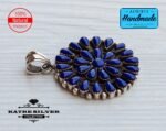 Unique Blue, Silver Necklace, Perfect Lapis Lazuli Handmade Master Craft Pendant Gods Gemstone Healing Chakras Reiki Stone - Image 7
