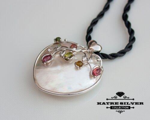 Shell Heart Pendant, Shell Heart, Heart Shell, Sea Shell Pendant, Heart Pendant, Shell Pendant, Heart Necklace, Shell Necklace - Image 5