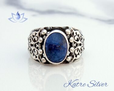 Mens Tanzanite Ring, Blue Tanzanite, Mens Birthstone Ring, Magnificent Sapphire, Genuine Tanzanite, Men's Ring, Gift for Him - Image 3