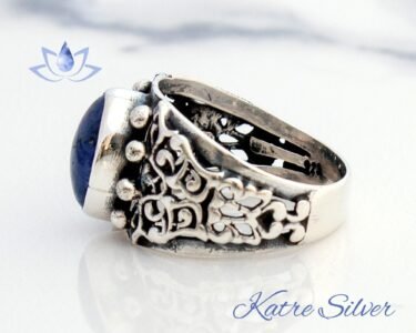 Mens Tanzanite Ring, Blue Tanzanite, Mens Birthstone Ring, Magnificent Sapphire, Genuine Tanzanite, Men's Ring, Gift for Him - Image 6