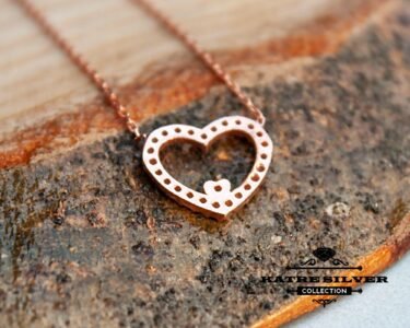 Tiny Heart Necklace, Dainty Heart, Heart Necklace, Heart Pendant, Heart Jewelry, Love Necklace, Silver Heart Pendant, Gold Heart Necklace - Image 7