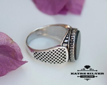 Best Mother of Pearl Shell Ring 925 Sterling Silver – Oval Nacre Seashell Ring, Handmade Ocean Statement Jewelry Gift for Her - Image 7