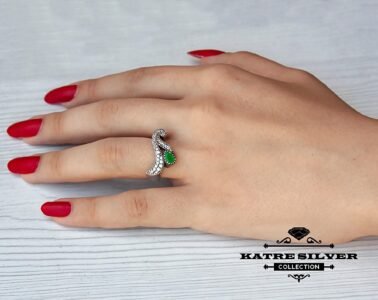 Best Boho Ring Set for Women 925 Sterling Silver – Vintage Stackable Rings Set of 2, Handmade Statement Jewelry Gift for Her - Image 4