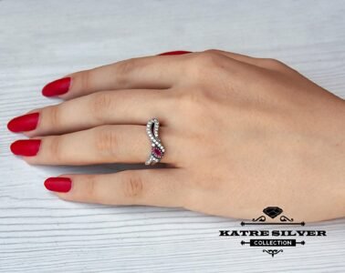 Best Boho Ring Set for Women 925 Sterling Silver – Vintage Stackable Rings Set of 2, Handmade Statement Jewelry Gift for Her - Image 6