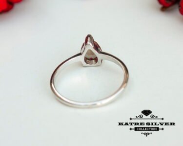 Teardrop Solitaire Sultanite Ring, Diaspore Ring, Color Change Ring, Turkish Ring, Women Ring, Statement Ring, 925 Silver Ring, Boho Ring - Image 10