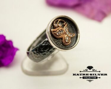 Cute Butterfly Ring, Tiny Butterfly, Cute Silver Ring, Butterfly Rings, Butterfly Ring, Everyday Ring, Midi Ring, Cute Ring, Animal Ring