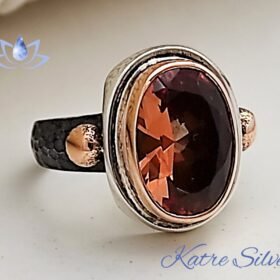 Oval Turkish Diaspore Ring, Diaspore Ring, Color Change Ring, Engagement Ring, Diaspore Jewelry, Sultanite Ring, Gift for Her