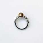 Oval Gold Rutilated Quartz Ring, Hand Made Ring for Women, Minimalist Gemstone Cabochon Ring, Statement Gift, Gemstone Jewelry Birthday Gift - Image 9