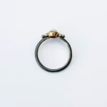 Dainty Pearl Ring, Silver Pearl Ring, Minimalist Ring, Pearl Bead Ring, Stackable Rings Gold, Handmade Pearl Ring, Pearl Rings For Women - Image 8