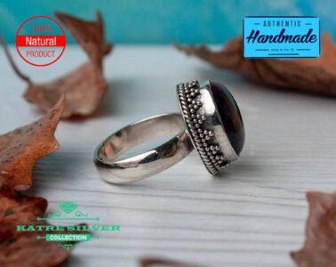 Unique Women Purple Amethyst Ring, Amethyst Silver Ring, Purple Amethyst Ring, Silver Amethyst Ring, Handmade Ring, Turkish Ring - Image 6