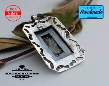 Green Rutile Pendant, Green Rutile Quartz, Rutile Quartz, Gemstone Pendant, Quartz Pendant, Quartz Necklace, Green Quartz, Natural Quartz - Image 6