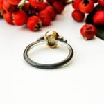 Dainty Pearl Ring, Silver Pearl Ring, Minimalist Ring, Pearl Bead Ring, Stackable Rings Gold, Handmade Pearl Ring, Pearl Rings For Women - Image 7