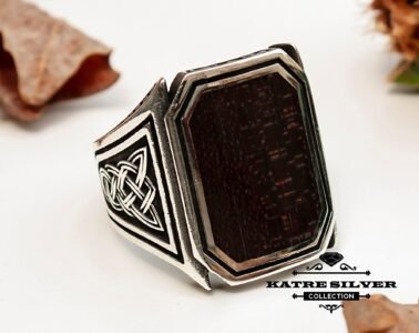 Snake Wood Turkish Mens Ring, Turkish Silver Ring, Ottoman Men Ring, Ottoman Mens Ring, Ottoman Ring, Men 925k Silver Ring, Unique Mens Ring