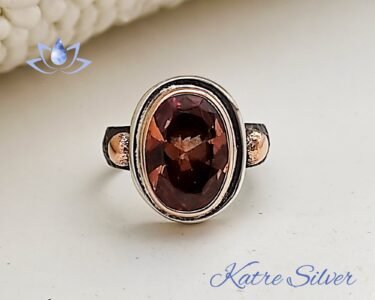 Oval Turkish Diaspore Ring, Diaspore Ring, Color Change Ring, Engagement Ring, Diaspore Jewelry, Sultanite Ring, Gift for Her - Image 3