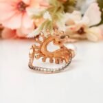 Elegant Pearl Illusion Ring, Pearl Ring, Pearl Cuff Ring, Sea Horse Model Ring, A Precious Ring, A Unique Gift - Image 8