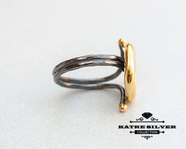 Unique Gold Plated Coin Ring 925 Silver – Ancient Coin Vintage Statement Ring Handmade Custom Jewelry Gift for Her - Image 6