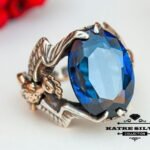 Navy Blue Stone Ring, Navy Blue Ring, Navy Ring, Navy Blue, Blue Ring, Blue Stone Ring, Statement Ring, Blue Stone, Blue Jewelry, Ring