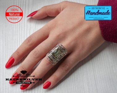 Green Rutile Pendant, Green Rutile Quartz, Rutile Quartz, Gemstone Pendant, Quartz Pendant, Quartz Necklace, Green Quartz, Natural Quartz - Image 10