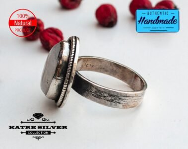 Unique Moonstone Ring Silver 925 – Handmade Oval Natural Moonstone Gemstone Ring for Women Gift - Image 5