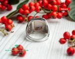 Mens Handmade Ring, Turkish Handmade Silver Men Ring, 925k Sterling Silver Ring, Ottoman Mens Ring, Yemeni Agate Men Ring, Gift for Him - Image 8