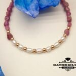 Turkish Handmade 925 Silver Tourmaline Bracelet, Antique Tourmaline, Pearl Tourmaline, Tourmaline Pearl, Protective Bracelet