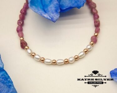 tourmaline pearl bracelet